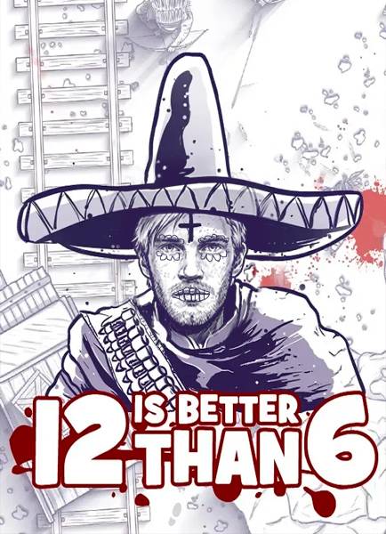 Обложка игры "12 is Better Than 6" с лицом Колхаса
